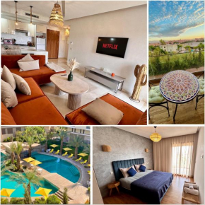 Pearl Garden Studio Cozy Panoramic Charming sunny Terrace Piscine